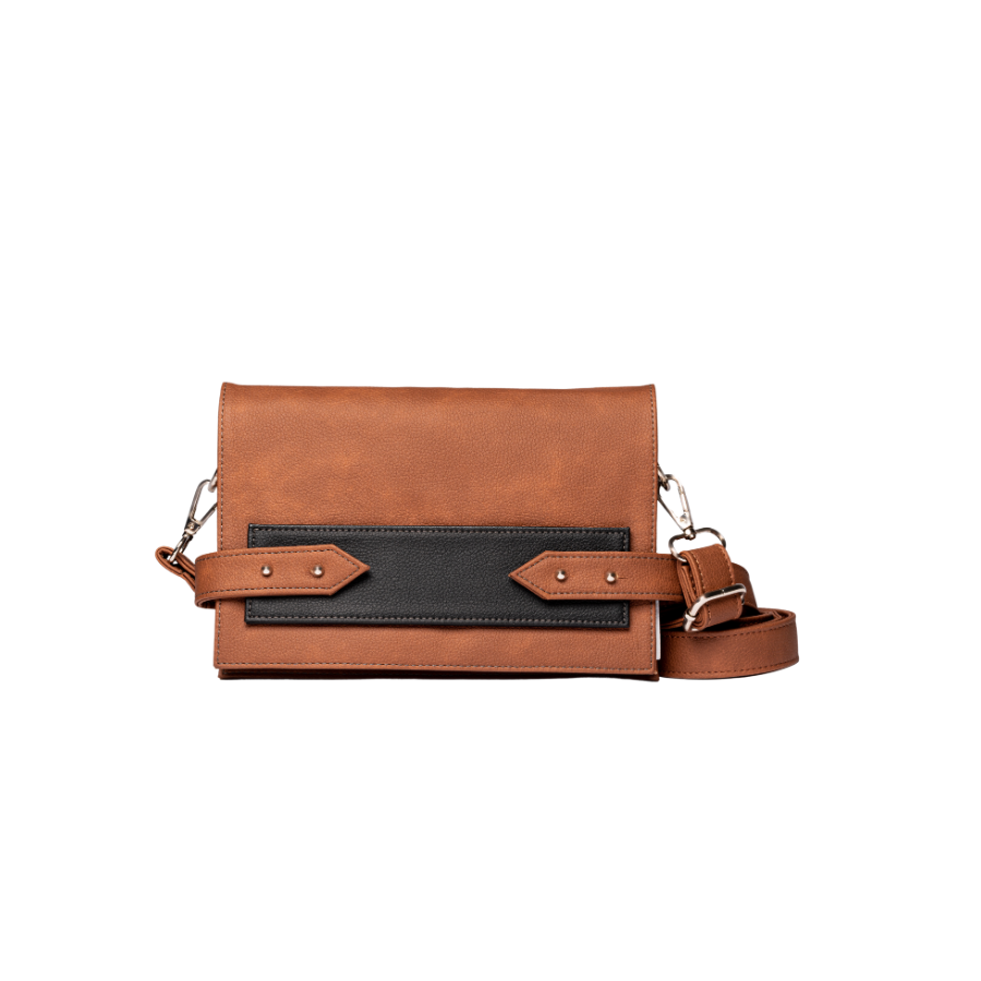 èN #oNe in burnt brown & black
